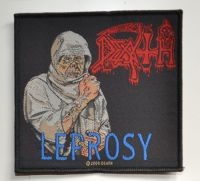 Death - Patch Leprosy (9,8 X 9,4 Cm) ryhmässä MERCHANDISE / Accessoarer / Hårdrock @ Bengans Skivbutik AB (5577297)