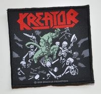 Kreator - Patch Pleasure To Kill (9,2 X 8,7 C ryhmässä MERCHANDISE / Accessoarer / Hårdrock @ Bengans Skivbutik AB (5577304)