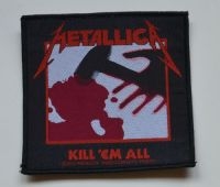 Metallica - Patch Kill Em All (10 X 9,5 Cm) ryhmässä MERCHANDISE / Accessoarer / Hårdrock @ Bengans Skivbutik AB (5577308)