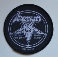 Venom - Patch In League With Satan (9,5 X 9 ryhmässä MERCHANDISE / Accessoarer / Hårdrock @ Bengans Skivbutik AB (5577320)