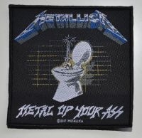 Metallica - Patch Metal Up You Ass (10,3 X 10,3 ryhmässä MERCHANDISE / Accessoarer / Hårdrock @ Bengans Skivbutik AB (5577323)