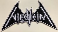 Nifelheim - Patch Cut Out Logo (15,2 X 8,5 Cm) ryhmässä MERCHANDISE / Accessoarer / Hårdrock @ Bengans Skivbutik AB (5577330)