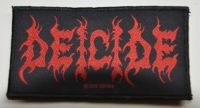 Deicide - Patch Logo (10,4 X 5,5 Cm) ryhmässä MERCHANDISE / Accessoarer / Hårdrock @ Bengans Skivbutik AB (5577334)