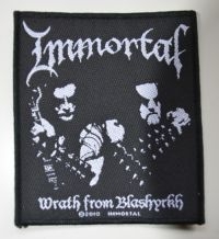 Immortal - Patch Wrath Of Blashyrkh (9,0 X 10, ryhmässä MERCHANDISE / Accessoarer / Hårdrock @ Bengans Skivbutik AB (5577335)