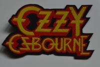 Ozzy Osbourne - Patch Logo Cot Out (10,0 X 6,0 Cm) ryhmässä MERCHANDISE / Accessoarer / Hårdrock @ Bengans Skivbutik AB (5577336)