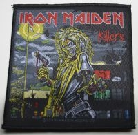 Iron Maiden - Patch Killers  (10,2 X 10,2 Cm) ryhmässä MERCHANDISE / Accessoarer / Hårdrock @ Bengans Skivbutik AB (5577337)