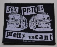 Sex Pistols - Patch Pretty Vacant (10,2 X 8,4 Cm) ryhmässä MERCHANDISE / Accessoarer / Pop-Rock @ Bengans Skivbutik AB (5577338)