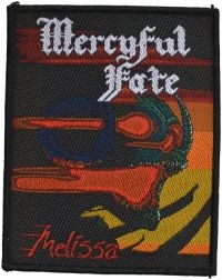 Mercyful Fate - Patch Melissa (8,5 X 10,5 Cm) ryhmässä MERCHANDISE / Accessoarer / Hårdrock @ Bengans Skivbutik AB (5577340)