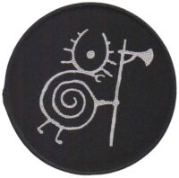 Heilung - Patch Warrior Snail (9,3 Cm) ryhmässä MERCHANDISE / Accessoarer / Hårdrock @ Bengans Skivbutik AB (5577345)