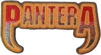 Pantera - Logo Cut Out Patch (5,0 X 9,0 Cm) ryhmässä MERCHANDISE / Accessoarer / Hårdrock @ Bengans Skivbutik AB (5577353)