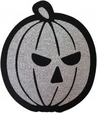 Helloween - Silver Pumpkin Patch (10,1 X 8,9 Cm ryhmässä MERCHANDISE / Accessoarer / Hårdrock @ Bengans Skivbutik AB (5577362)