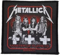 Metallica - Patch Master Of Puppets Band (9,4 X ryhmässä MERCHANDISE / Accessoarer / Hårdrock @ Bengans Skivbutik AB (5577367)