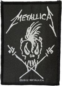 Metallica - Patch Scary Guy (9,7 X 7 Cm) ryhmässä MERCHANDISE / Accessoarer / Hårdrock @ Bengans Skivbutik AB (5577370)