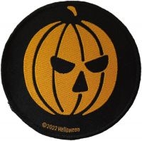 Helloween - Patch Pumpkin (8,9 Cm) ryhmässä MERCHANDISE / Accessoarer / Hårdrock @ Bengans Skivbutik AB (5577372)