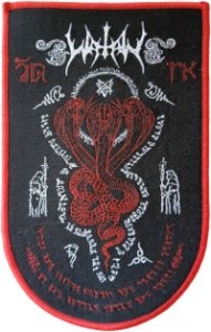 Watain - Patch Snakes Cut Out (15,6 X 9,9 Cm ryhmässä MERCHANDISE / Accessoarer / Hårdrock @ Bengans Skivbutik AB (5577375)