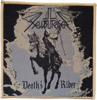 Hellbutcher - Patch Deaths Rider (10 X 9,8 Cm) ryhmässä MERCHANDISE / Accessoarer / Hårdrock @ Bengans Skivbutik AB (5577384)