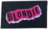 Blondie - Patch Punk Logo (6 X 10 Cm) ryhmässä MERCHANDISE / Accessoarer / Pop-Rock @ Bengans Skivbutik AB (5577391)