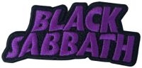 Black Sabbath - Patch Cut-Out Wavy Logo (3,7 X 8,1 ryhmässä MERCHANDISE / Accessoarer / Hårdrock @ Bengans Skivbutik AB (5577393)