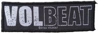 Volbeat - Patch Logo (3,2 X 9,7 Cm) ryhmässä MERCHANDISE / Accessoarer / Hårdrock @ Bengans Skivbutik AB (5577397)