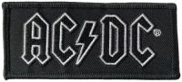 Ac/Dc - Patch Logo (4,5 X 10,1 Cm) ryhmässä MERCHANDISE / Accessoarer / Hårdrock @ Bengans Skivbutik AB (5577404)