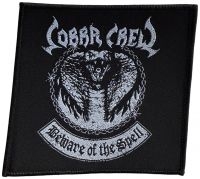 Cobra Spell - Patch Cobra Crew Beware Of The (9,7 ryhmässä MERCHANDISE / Accessoarer / Kommande / Hårdrock @ Bengans Skivbutik AB (5577430)