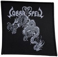 Cobra Spell - Patch White Dragon (9,9 X 10 Cm) ryhmässä MERCHANDISE / Accessoarer / Kommande / Hårdrock @ Bengans Skivbutik AB (5577433)