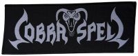 Cobra Spell - Patch Logo Stripe (7,8 X 19,5 Cm) ryhmässä MERCHANDISE / Accessoarer / Kommande / Hårdrock @ Bengans Skivbutik AB (5577434)