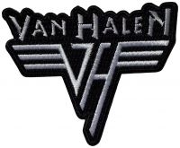 Van Halen - Patch Retro Logo (6,2 X 7,7 Cm) ryhmässä MERCHANDISE / Accessoarer / Kommande / Hårdrock @ Bengans Skivbutik AB (5577442)