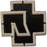 Rammstein - Patch Logo (7,7 X 7,8 Cm) ryhmässä MERCHANDISE / Accessoarer / Kommande / Hårdrock @ Bengans Skivbutik AB (5577462)