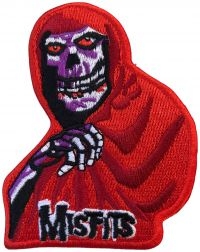 Misfits - Patch Red Cape Fiend (8,7 X 6,9 Cm) ryhmässä MERCHANDISE / Accessoarer / Kommande / Pop-Rock @ Bengans Skivbutik AB (5577583)