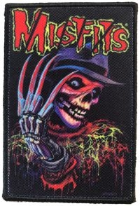 Misfits - Patch Nightmare Fiend (10,2 X 6,8 C ryhmässä MERCHANDISE / Accessoarer / Kommande / Pop-Rock @ Bengans Skivbutik AB (5577586)