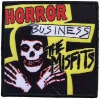 Misfits - Patch Horror Business (9,3 X 9,3 Cm ryhmässä MERCHANDISE / Accessoarer / Kommande / Pop-Rock @ Bengans Skivbutik AB (5577587)