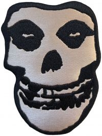 Misfits - Patch Gold Skull (9,9 X 7,3 Cm) ryhmässä MERCHANDISE / Accessoarer / Kommande / Pop-Rock @ Bengans Skivbutik AB (5577590)