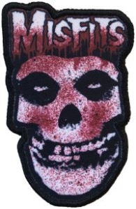 Misfits - Patch Blood Drip Skull (9,6 X 6,5 C ryhmässä MERCHANDISE / Accessoarer / Kommande / Pop-Rock @ Bengans Skivbutik AB (5577591)