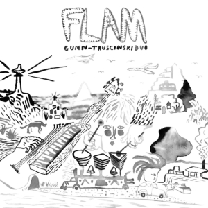 Gunn-Truscinski Duo - Flam (Indie Exclusive, Transparent ryhmässä VINYYLI / Pop-Rock @ Bengans Skivbutik AB (5577665)