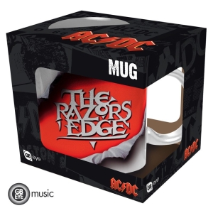 Ac/Dc  - Razors Edge Mug 320 Ml ryhmässä MERCHANDISE / Merch / Hårdrock @ Bengans Skivbutik AB (5577870)