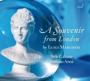 Stile Galante Stefano Aresi - A Souvenir From London - By Luigi M ryhmässä CD / Klassiskt @ Bengans Skivbutik AB (5577895)