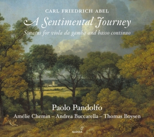 Carl Friedrich Abel - A Sentimental Journey - Works For V ryhmässä CD / Klassiskt @ Bengans Skivbutik AB (5577912)