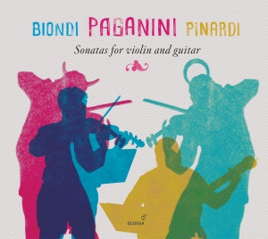 Niccolò Paganini - Sonatas For Violin & Guitar ryhmässä CD / Klassiskt @ Bengans Skivbutik AB (5578405)