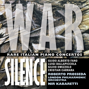 Roberto Prosseda London Philharmon - War Silence - Rare Italian Piano Co ryhmässä ME SUOSITTELEMME / Perjantain julkaisut / 2025-01-31 @ Bengans Skivbutik AB (5578443)