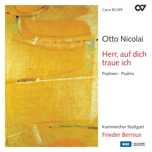 Nicolai - Herr, Auf Dich Traue Ich - Psalms ryhmässä CD / Klassiskt @ Bengans Skivbutik AB (5578447)