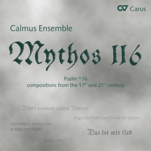 Calmus Ensemble - Myth 116 - Setting Of The 116Th Psa ryhmässä CD / Klassiskt @ Bengans Skivbutik AB (5578461)