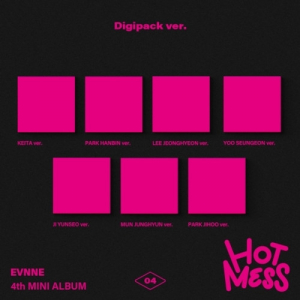 Evnne - Hot Mess (Digipack Ver.) (Random) ryhmässä CD / Kommande / K-Pop @ Bengans Skivbutik AB (5578469)