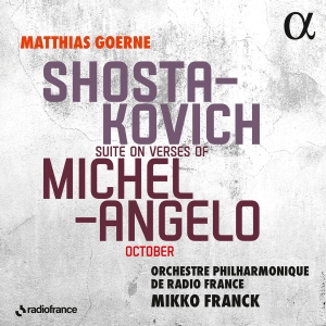 Dmitri Shostakovich - Suite On Verses Of Michelangelo ryhmässä CD / Kommande / Klassiskt @ Bengans Skivbutik AB (5578498)