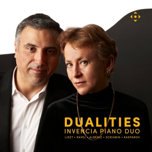 Invencia Piano Duo - Dualities ryhmässä CD / Kommande / Klassiskt @ Bengans Skivbutik AB (5578683)