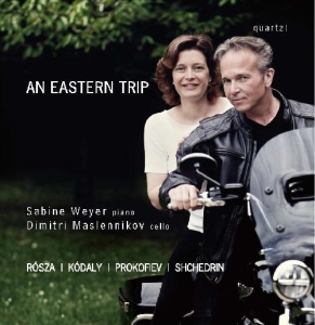 Sabine Weyer Dimitri Maslennikov - An Eastern Trip ryhmässä CD / Kommande / Klassiskt @ Bengans Skivbutik AB (5578703)