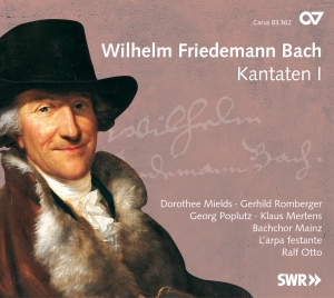 Bach W F - Cantatas Vol. 1 ryhmässä CD / Klassiskt @ Bengans Skivbutik AB (5579274)