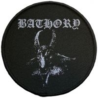 Bathory - Patch Goat Circle (9 Cm) ryhmässä MERCHANDISE / Accessoarer / Kommande / Hårdrock @ Bengans Skivbutik AB (5579360)