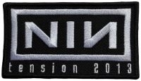 Nine Inch Nails - Patch Tension 2013 (5 X 8,8 Cm) ryhmässä MERCHANDISE / Accessoarer / Kommande / Pop-Rock @ Bengans Skivbutik AB (5579361)