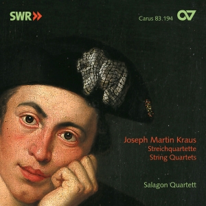 Kraus - String Quartets Op. 1 Nos. 2, 3 & 6 ryhmässä CD / Klassiskt @ Bengans Skivbutik AB (5579621)